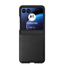 STYLE Promotion｜スタイルプロモーション Motorola razr 50 ハイエンドPUレザーケース ブラック SP-M50HLECA-BK