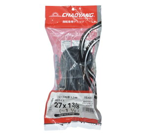 CHAOYANG|チャオヤン 袋入りチューブ 27×1・3/8-1・1/2WO(肉厚1.2mm) 154805