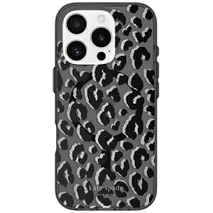 PCgEXy[h j[[Nbkate spade new york iPhone 16 Pro Kate Spade Protective - MagSafe / Recycled City Leopard Black KS055048