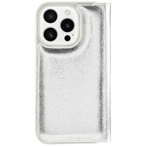 PCgEXy[h j[[Nbkate spade new york iPhone 16 Pro Kate Spade Folio Case - Recycled Metallic Silver KS055470