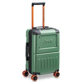 ジープ｜Jeep 機内持込スーツケース　1〜3泊にオススメ 　35(/39) L　サイドハンドル付 サミット グリーン J0274280113 [TSAロック搭載]