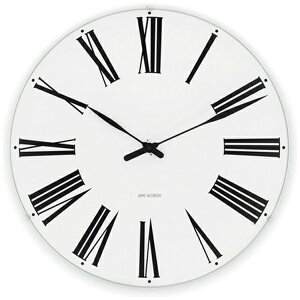 yGg[ōőSz|CgҌb11/27z ARNE JACOBSENiAl RuZj |v Roman Wall Clock 29cm white/black AJ43642