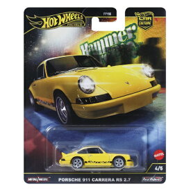 マテル｜Mattel ホットウィール HRW07 カーカルチャー ハンマードロップ ポルシェ911 カレラ RS2.7 【代金引換配送不可】
