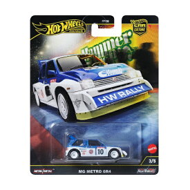 マテル｜Mattel ホットウィール HRW09 カーカルチャー ハンマードロップ MG メトロ 6R4 【代金引換配送不可】