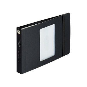 リヒトラブ|LIHIT LAB. トレーディングカードコレクションファイル ミニ myfa(ミファ) ジェットブラック N3331-24