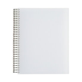 リヒトラブ｜LIHIT LAB. リングノート保存用ノート セミB5 クリヤー N1851-1