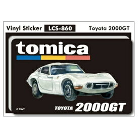 ゼネラルステッカー｜GENERAL STICKER 大人トミカステッカー Sサイズ logo+toyota 2000GT LCS-860