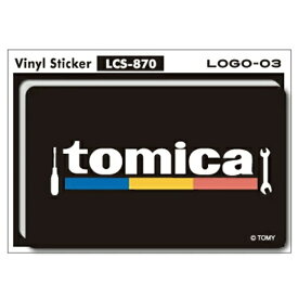 ゼネラルステッカー｜GENERAL STICKER 大人トミカステッカー Sサイズ tomica logo 3 LCS-870