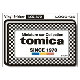 ゼネラルステッカー｜GENERAL STICKER 大人トミカステッカー Sサイズ tomica logo 5 LCS-872