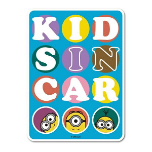 �[�l�����X�e�b�J�[�bGENERAL STICKER �~�j�I���Y�@�ԗp�X�e�b�J�[ KIDS�@IN�@CAR MN-033