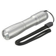 オーム電機｜OHM ELECTRIC LEDコンパクトライトシルバー LHA-05B5-S [LED /単3乾電池×1 /防水対応]
