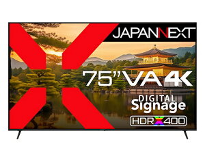 yGg[ōőSz|CgҌb11/5z JAPANNEXTbWplNXg PCj^[ 2Nۏ JN-V750U-U [75^ /4K(3840×2160j /Ch /60Hz]