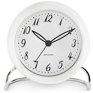 yGg[ōőSz|CgҌb11/5z ARNE JACOBSENiAl RuZj uv LK Table Clock 11cm white zCgiArAj AJ43670