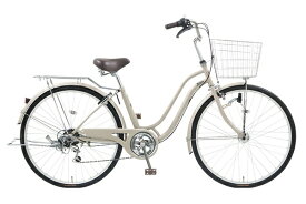 アサヒサイクル｜Asahi Cycle 自転車 ダブルワン W-one 266 マットモカベージュ DOS66C [外装6段 /26インチ]2025年モデル【キャンセル・返品不可】 【代金引換配送不可】