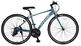【エントリーで最大全額ポイント還元｜7/18迄】 TOPONE｜トップワン 700×28c型 クロスバイクSPENCER スペンサー マットブルーグレー TCR7021-V-MBG [21段変速（3×7）]【キャンセル・返品不可】 【代金引換配送不可】