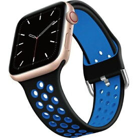 ALLONE｜アローン Apple Watch41/40/38 スポーツ バンド ブルー GRK-WS15BL