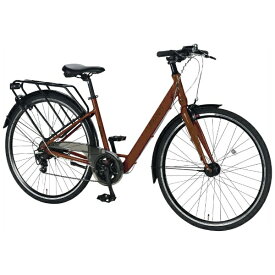 丸石サイクル｜Maruishi Cycle 700×35C型 クロスバイクアーバニティV URBANITY V マルーンブラウン UBVAP707R [7段変速]2025年モデル【キャンセル・返品不可】 【代金引換配送不可】