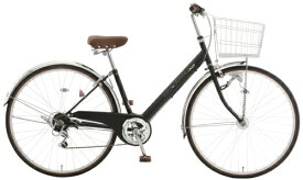 【エントリー2倍｜対象ユーザー限定 12/15まで】 NORNO｜ノルノ 自転車 ジオクロス プラス GEO CROSS PLUS 276 ツヤケシブラック GCP76C [外装6段 /27インチ]2025年モデル【キャンセル・返品不可】 【代金引換配送不可】