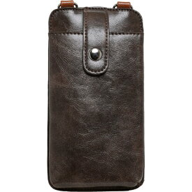 ELA｜イー・エル・エー スマホウォレットショルダー　6.7インチサイズ対応 チョコ ELA-9101-CH