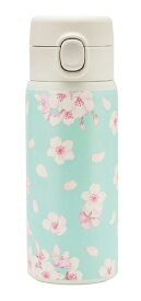 サンフレイム｜SUNFLAME ワンプッシュステンレス水筒350ml桜 WB001-5