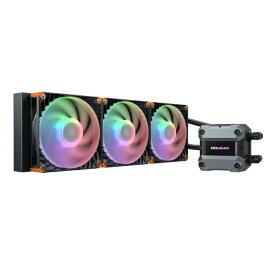 COUGAR｜クーガー 水冷CPUクーラー 120mmファンx3 [LGA1851/1700/1200/115X・AM5/AM4/AM3/AM2/FM2/FM1] CGRPSDUTRGBB360 ブラック CGR-PSDUTRGB-B-360