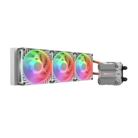 COUGAR｜クーガー 水冷CPUクーラー 120mmファンx3 [LGA1851/1700/1200/115X・AM5/AM4/AM3/AM2/FM2/FM1] CGRPSDUTRGBB360 ホワイト CGR-PSDUTRGB-W-360