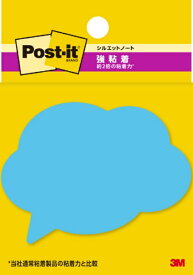 3Mジャパン｜スリーエムジャパン 強粘着 シルエットノート Post-it(ポスト・イット) フキダシ1 SSS-FKU1