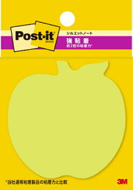 3Mジャパン｜スリーエムジャパン 強粘着 シルエットノート Post-it(ポスト・イット) アップル SSS-APU