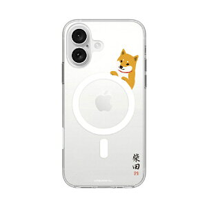 ROA�b���A iPhone 16�i6.1�C���`�j �N���A�P�[�X MagSafe ���΂����� abbi FRIENDS ��̌����� ABF27212i16
