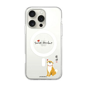 ROA�b���A iPhone 16 Pro�i6.3�C���`�j �N���A�P�[�X MagSafe ���΂����� abbi FRIENDS �U���̋C�z ABF27219i16PR