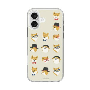 ROA�b���A iPhone 16�i6.1�C���`�j �\�t�g�N���A�P�[�X MagSafe ���΂����� abbi FRIENDS ���ւ��R�[�f ABF27226i16