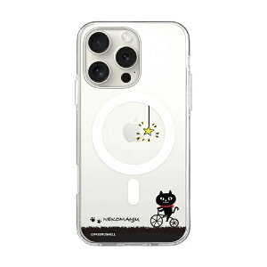 ROA�b���A iPhone 16 Pro�i6.3�C���`�j �N���A�P�[�X MagSafe �l�R�}���W���E abbi FRIENDS �T�C�N�����O ABF27237i16PR
