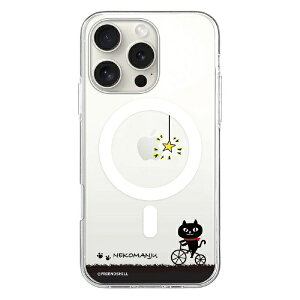 ROA�b���A iPhone 16 Pro Max�i6.9�C���`�j �N���A�P�[�X MagSafe �l�R�}���W���E abbi FRIENDS �T�C�N�����O ABF27239i16PM