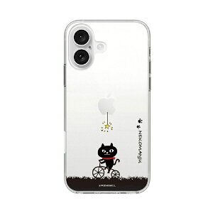 ROA�b���A iPhone 16�i6.1�C���`�j �\�t�g�N���A�P�[�X MagSafe �l�R�}���W���E abbi FRIENDS �T�C�N�����O ABF27254i16