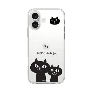 ROA�b���A iPhone 16�i6.1�C���`�j �\�t�g�N���A�P�[�X MagSafe �l�R�}���W���E abbi FRIENDS ���܂ɂ̓R���r�� ABF27264i16