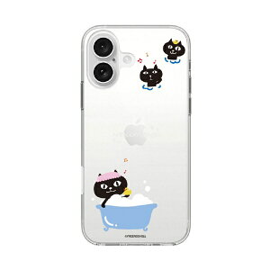 ROA�b���A iPhone 16�i6.1�C���`�j �\�t�g�N���A�P�[�X MagSafe �l�R�}���W���E abbi FRIENDS �o�X�^�C�� ABF27270i16