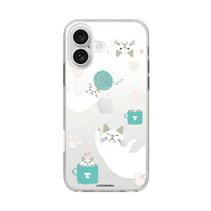 ROA�b���A iPhone 16�i6.1�C���`�j �\�t�g�N���A�P�[�X MagSafe �^�[�`���� abbi FRIENDS �V�� ABF27276i16