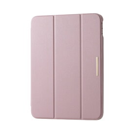 ELECOM｜エレコム 11インチ iPad（A16）、10.9インチ iPad（第10世代）用 フラップケース ソフトレザー &me 2アングル スリープ対応 ピンク TB-A24RWVJM3PN