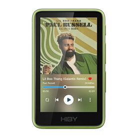 HiByMusic｜ハイビーミュージック デジタルオーディオプレイヤー グリーン R1 Green [ハイレゾ対応]