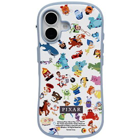 HAMEE｜ハミィ [iPhone 16専用]ディズニー/ピクサーキャラクター iFace First Class MagSynqケース iFace ピクサー総柄/ホワイト 41-980491
