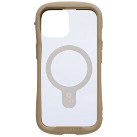 HAMEE｜ハミィ [iPhone 15/14/13専用]iFace Reflection MagSynq 強化ガラスクリアケース iFace ベージュ 41-983454
