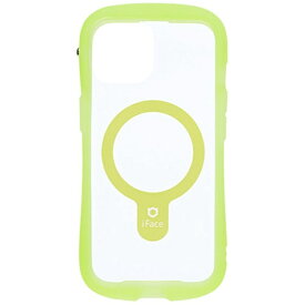HAMEE｜ハミィ [iPhone 15/14/13専用]iFace Reflection Neo MagSynq 強化ガラスクリアケース iFace クリアイエロー 41-983485
