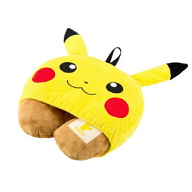 ポケモン｜Pokemon フード付きネックピロー ピカチュウフード GW-P314