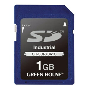 GREEN HOUSEbO[nEX C_XgASDJ[h SLC -40~+85 1GB GH-SDI-XSA1G [1GB]