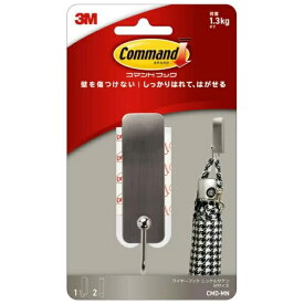 スリーエムジャパンコンストラクション&ホ フック Mサイズ Command(コマンド) ニッケルサテン CMD-MN