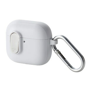 ELECOMbGR AirPods 4 P[X p ϏՌ Jo[  CX / MagSafe [dΉ  Ռz t^JbN@\ h~ Jrit TOUGH SLIM Lock zCg AVA-AP06TSLWH