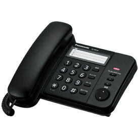 パナソニック｜Panasonic VE-F04 電話機 RU・RU・RU（ル・ル・ル） ブラック[電話機 本体 シンプル VEF04K]