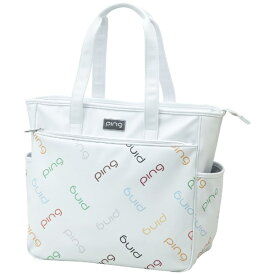 ピン｜PING トートバッグ GB-L2508 モノグラムトート マルチカラー 38274-01 [W37×H35×D18cm /約710g]