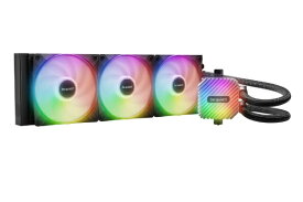be quiet!｜ビー・クワイエット 水冷CPUクーラー 120mmファンx3 [LGA1851/1700/1200/1150/1151/1155・AM5/AM4] LIGHT LOOP 360mm ブラック LGT-LOP/360/BK