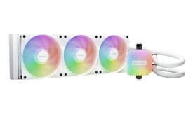be quiet!｜ビー・クワイエット 水冷CPUクーラー 120mmファンx3 [LGA1851/1700/1200/1150/1151/1155・AM5/AM4] LIGHT LOOP 360mm ホワイト LGT-LOP/360/WH